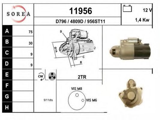 Стартер EAI 11956