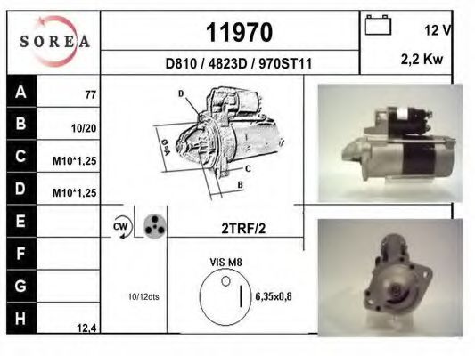 Стартер EAI 11970