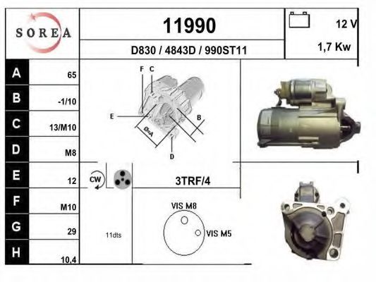 Стартер EAI 11990