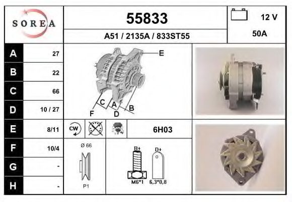 Генератор EAI 55833