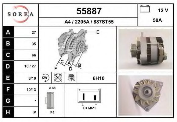 Генератор EAI 55887