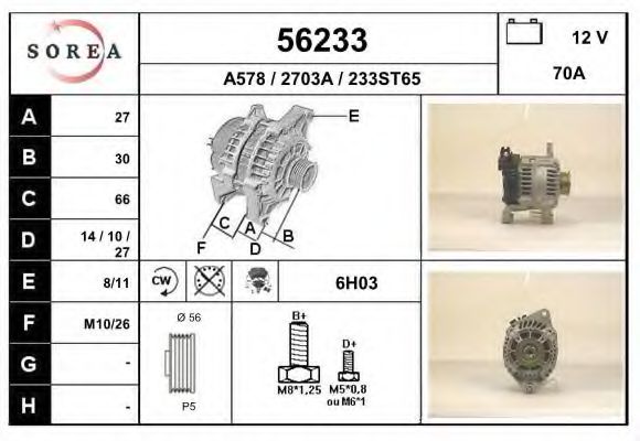 Генератор EAI 56233
