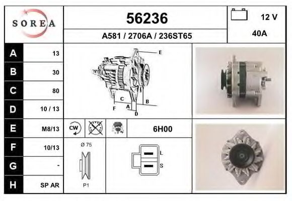 Генератор EAI 56236