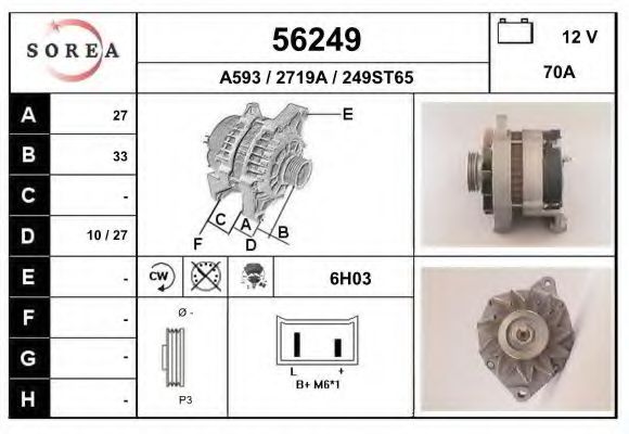 Генератор EAI 56249