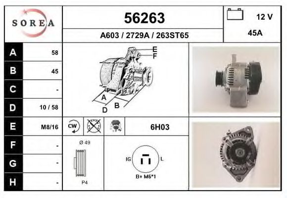 Генератор EAI 56263