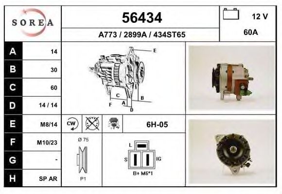 Генератор EAI 56434