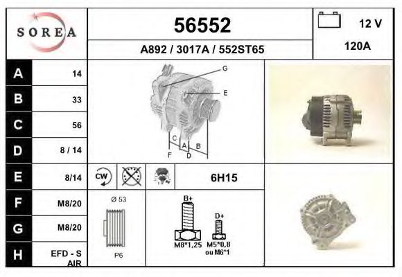 Генератор EAI 56552