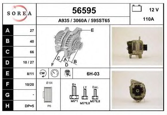 Генератор EAI 56595