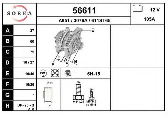 Генератор EAI 56611