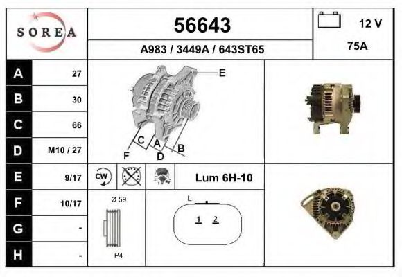 Генератор EAI 56643