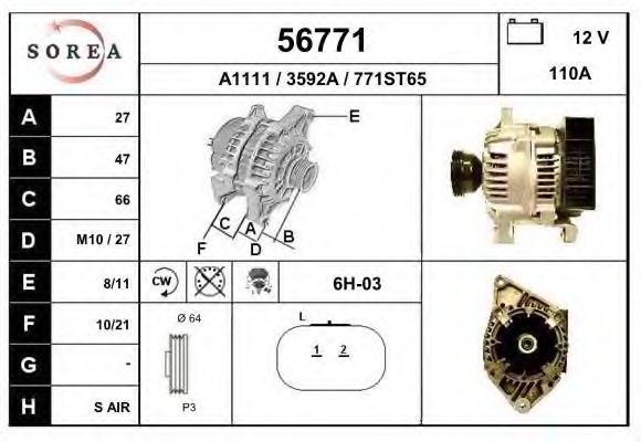 Генератор EAI 56771
