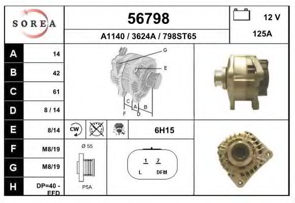 Генератор EAI 56798