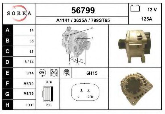 Генератор EAI 56799