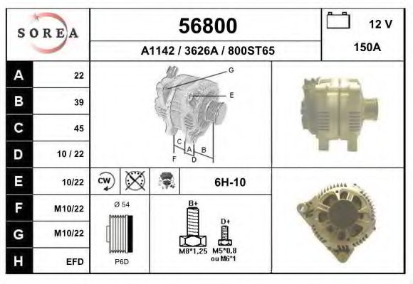 Генератор EAI 56800