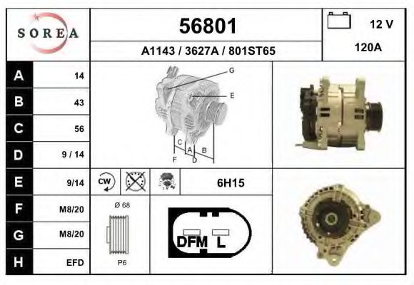 Генератор EAI 56801