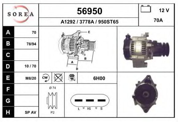 Генератор EAI 56950