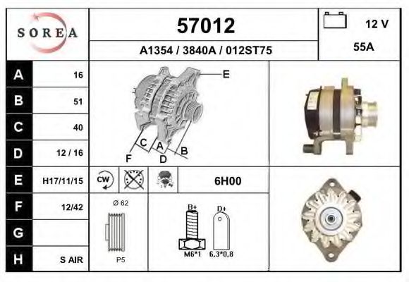 Генератор EAI 57012