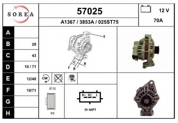 Генератор EAI 57025