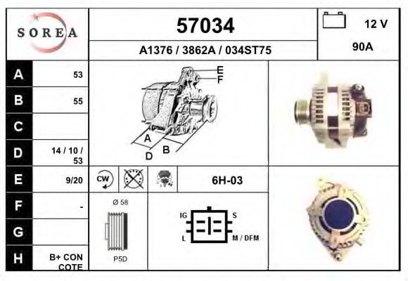 Генератор EAI 57034