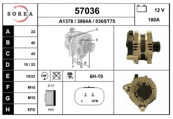 Генератор EAI 57036