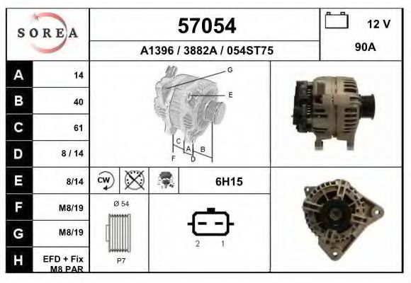 Генератор EAI 57054