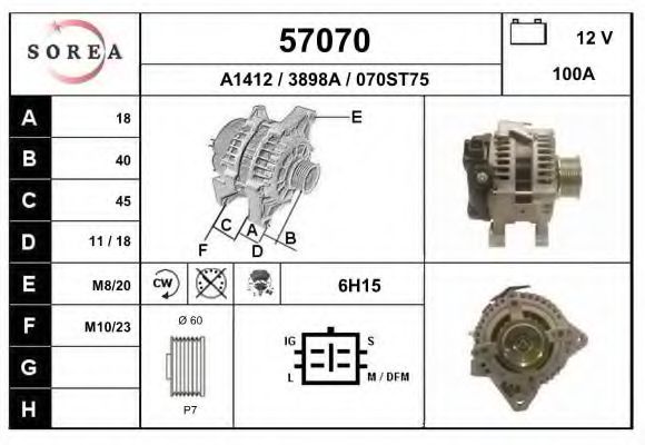 Генератор EAI 57070