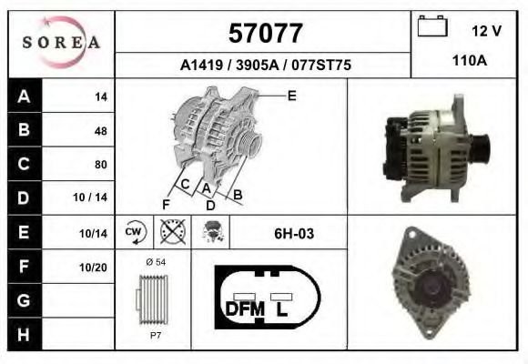 Генератор EAI 57077