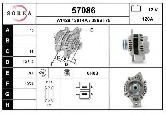 Генератор EAI 57086