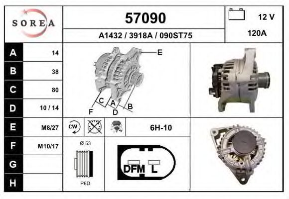 Генератор EAI 57090