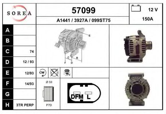 Генератор EAI 57099