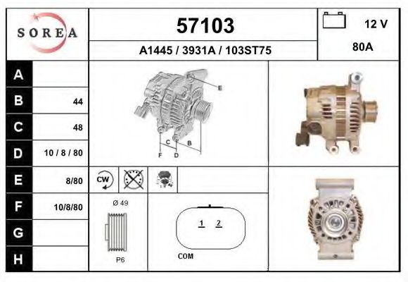 Генератор EAI 57103