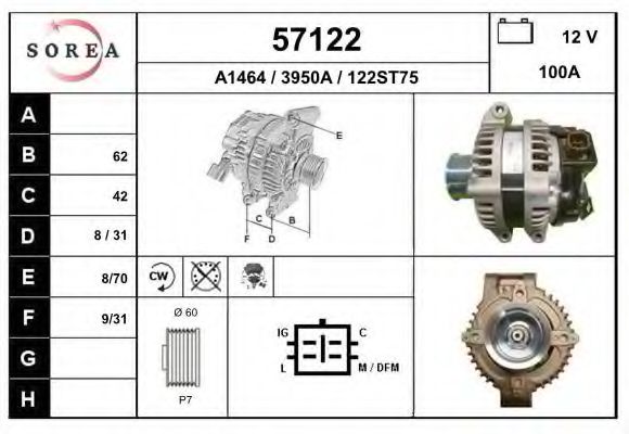 Генератор EAI 57122