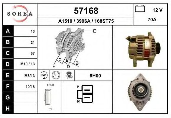 Генератор EAI 57168