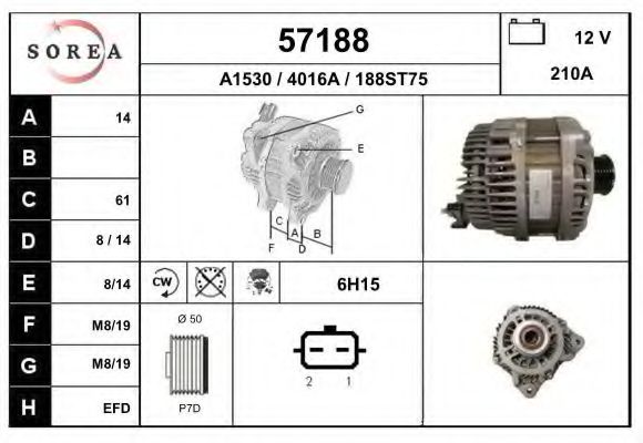 Генератор EAI 57188