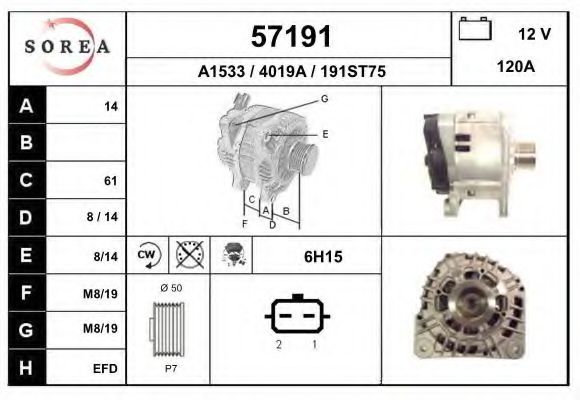 Генератор EAI 57191