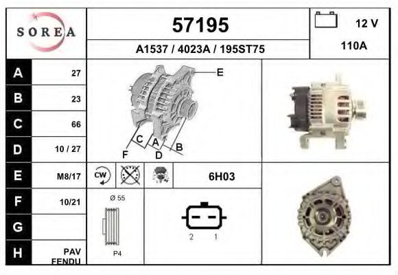 Генератор EAI 57195