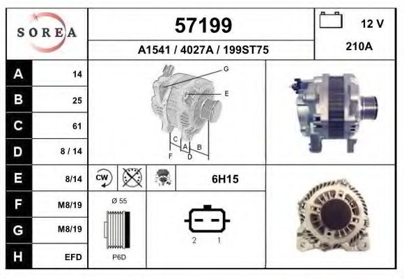 Генератор EAI 57199