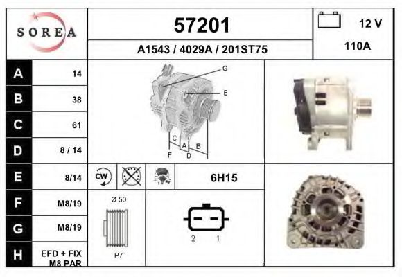 Генератор EAI 57201