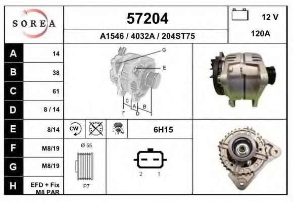 Генератор EAI 57204