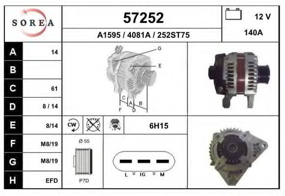 Генератор EAI 57252