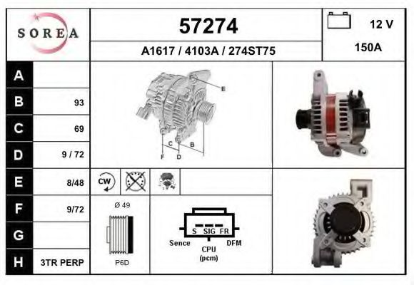 Генератор EAI 57274