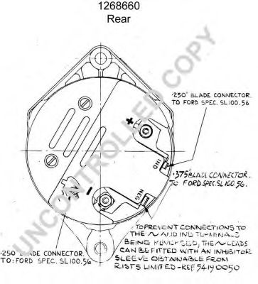 Генератор PRESTOLITE ELECTRIC 1268660