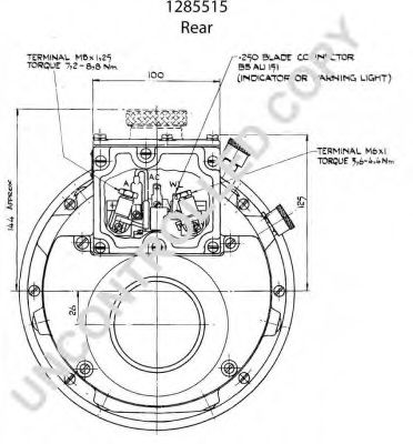 Генератор PRESTOLITE ELECTRIC 1285515