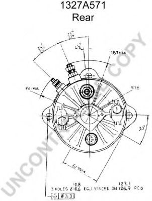 Стартер PRESTOLITE ELECTRIC 1327A571