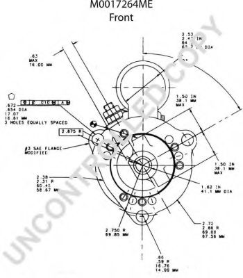 Стартер PRESTOLITE ELECTRIC M0017264ME