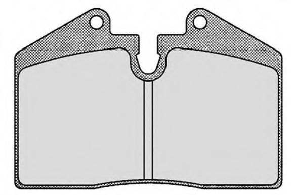 Комплект тормозных колодок, дисковый тормоз RAICAM RA.0596.0