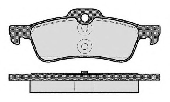 Комплект тормозных колодок, дисковый тормоз RAICAM RA.0865.0