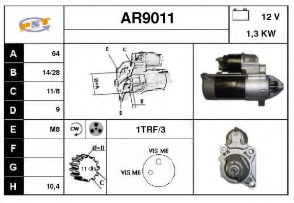 Стартер SNRA AR9011