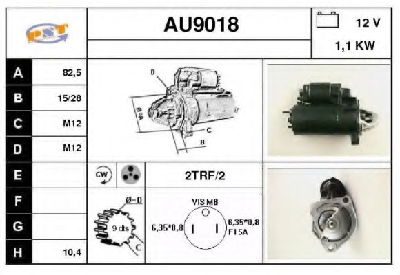 Стартер SNRA AU9018