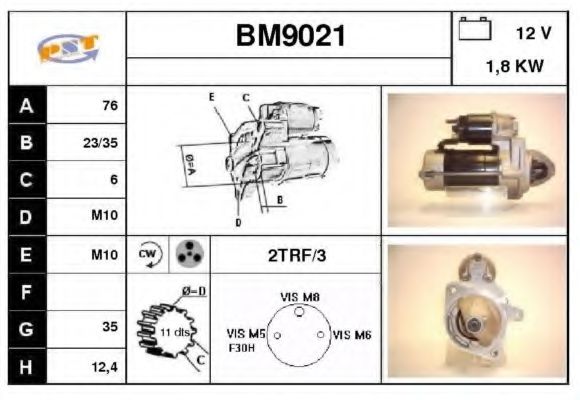 Стартер SNRA BM9021